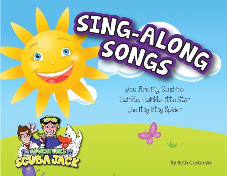 Adventures of Scuba Jack sing along songs